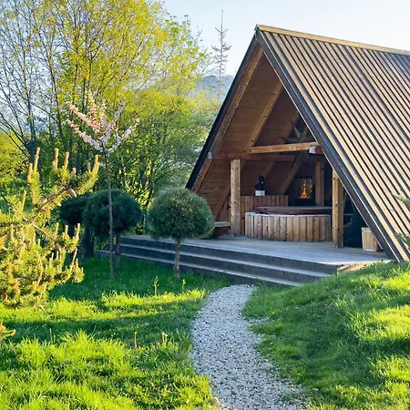 Gorska Osada Beautiful Alpehytte *